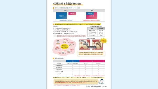 0023_保険診療と自費診療の違い